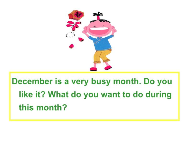 冀教版英语七年级上册 Unit 7 Days and months Lesson 38 Nick's Busy Month  课件04