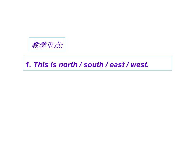 冀教版英语七年级上册 Unit 8 Countries around the World Lesson 43 Directions 课件04