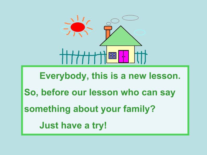 七年级英语上册 Unit 5 Family and home Lesson 26 Li Ming's Family课件 （新版）冀教版04