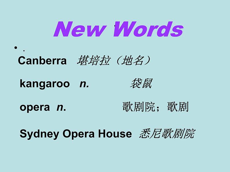 七年级英语上册 Unit 8 Countries around the World Lesson 47 The U.K. and Australia课件 (新版)冀教版08