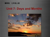 七年级英语上册 Unit 7 Lesson 37 Seasons and Weather课件 （新版）冀教版