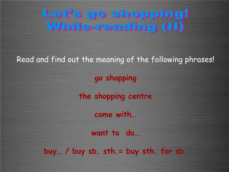 七年级英语上册 Unit 2 Lesson 12 Let’s Go Shopping课件 （新版）冀教版05