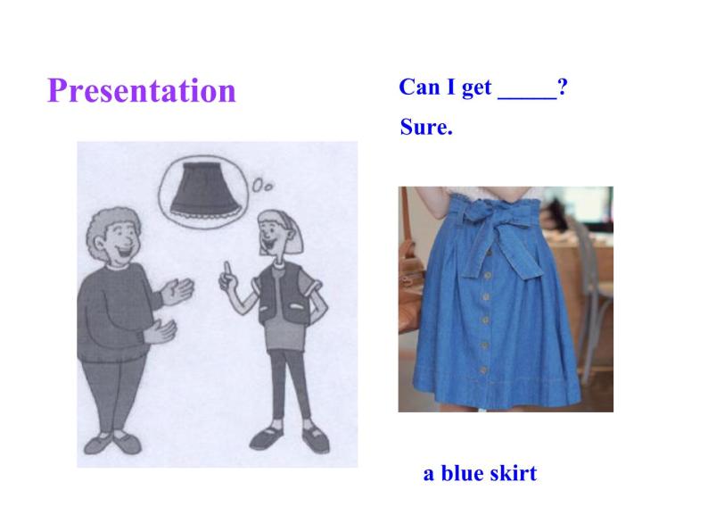 七年级英语上册 Unit 2 Colours and Clothes Lesson 7 enny’s New Skirt课件 （新版）冀教版03