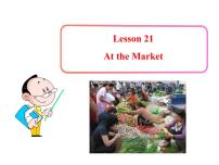 初中英语冀教版七年级上册Unit 4 Food and RestaurantsLesson 21  At the Market教案配套ppt课件
