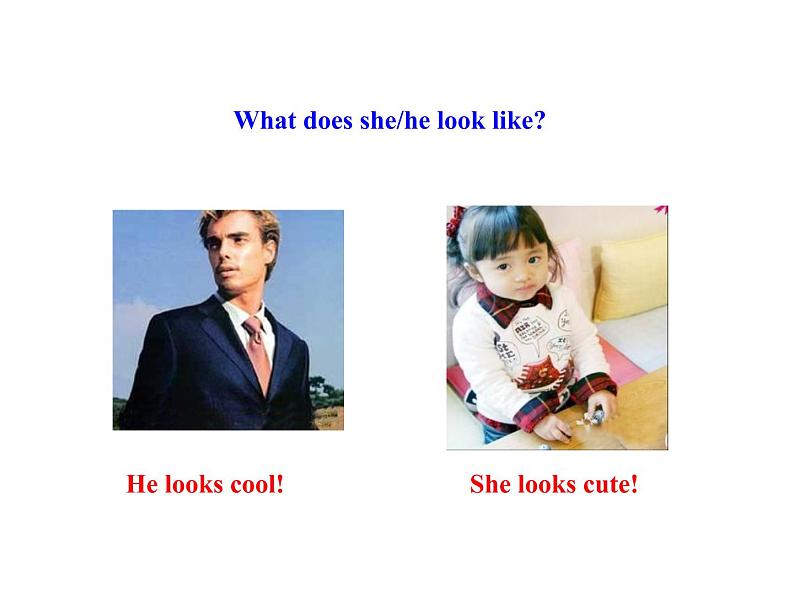 七年级英语上册 Unit 3 Body Parts and Feelings Lesson 18 We All Look Different!课件 (新版)冀教版03