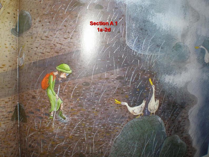 人教版英语八年级下册 Unit5 What were you doing when the rainstorm came? SectionA1 课件+教案+同步练习+导学案+素材03