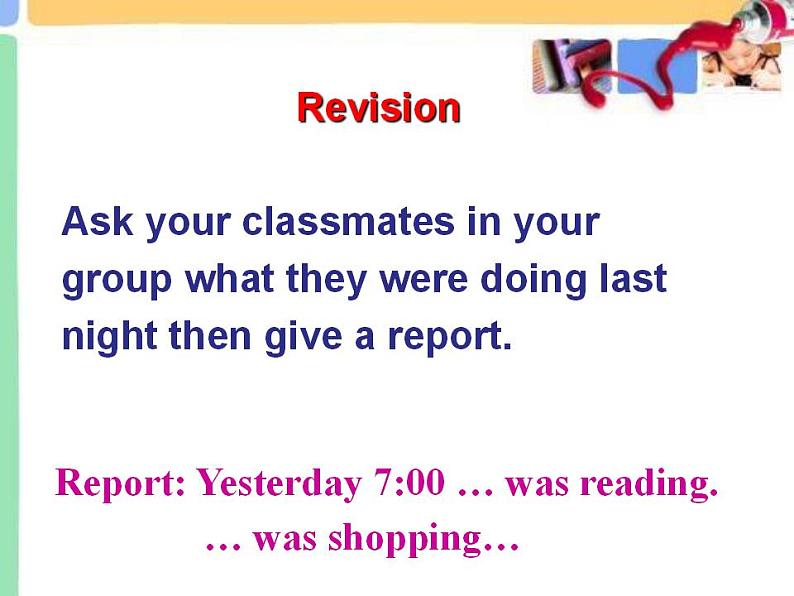 人教版英语八年级下册 Unit5 What were you doing when the rainstorm came? SectionA2 课件+教案+同步练习+导学案+素材04