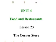 冀教版英语七年级上册Unit 4 Lesson 23课件PPT