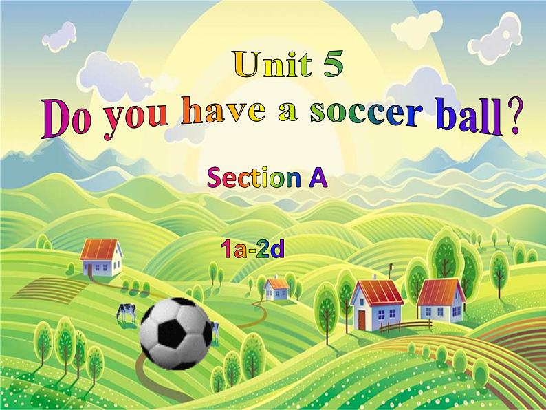 人教版七年级英语上册unit5SectionA1a-2d课件第1页