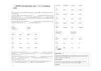 2020-2021年四川省南充市某校七年級(jí)（下）第一次月考英語(yǔ)試卷人教版