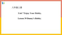 初中英语冀教版八年级上册Lesson 39 Danny's Hobby优秀ppt课件