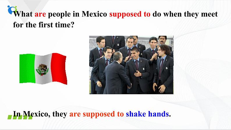 Unit 10 You’re supposed to shake hands. SectionA(1a-2d)课件第8页