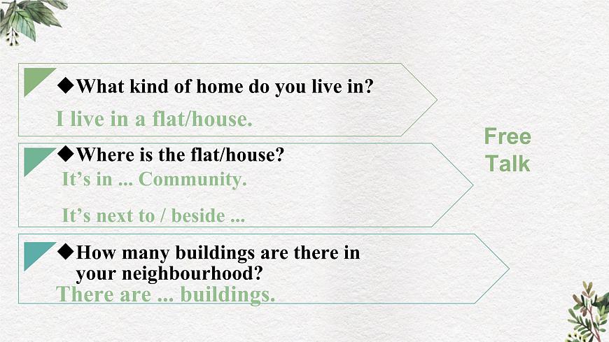 Unit 2 Neighbours welcome第5頁