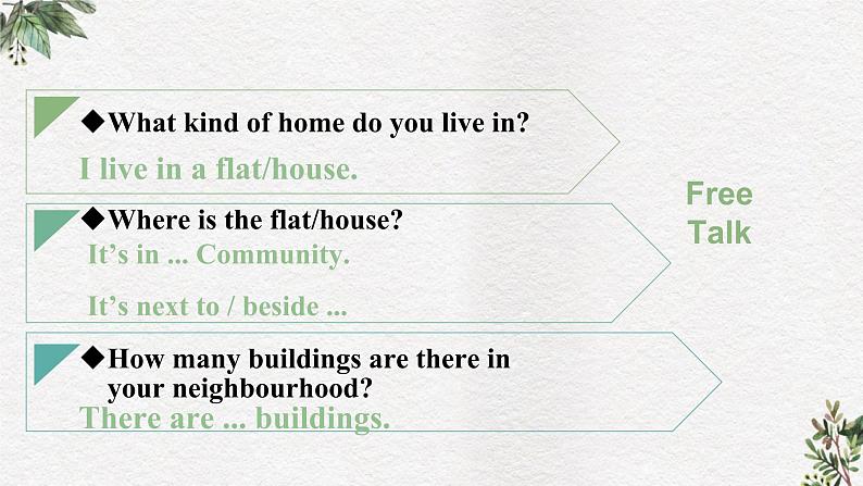 Unit 2 Neighbours welcome第5页