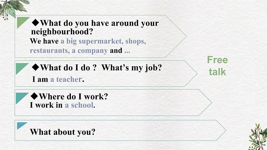 Unit 2 Neighbours welcome第6頁