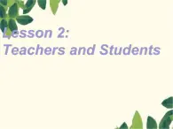 冀教版英语七年级上册 第一单元Lesson2 课件