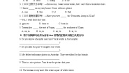 九年级上册Module 10 AustraliaUnit 3 Language in use巩固练习