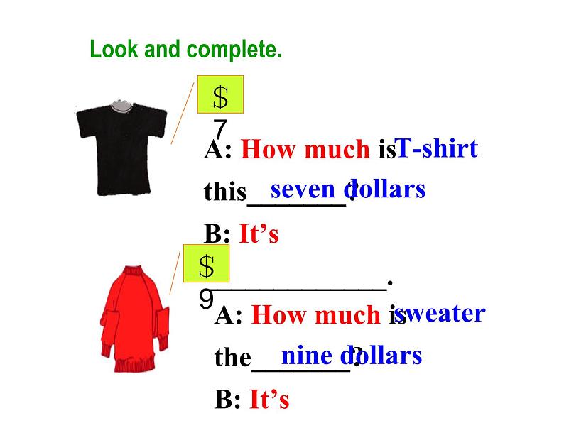 新目标人教版七年级英语上册Unit7 Section A Grammar Focus-3c 课件07