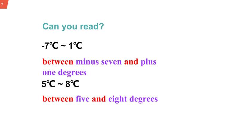 初中英语 外研（新标准）版 八年级上册Module 10 The weather Unit 1 It might snow课件+教案+同步练习（含答案）07