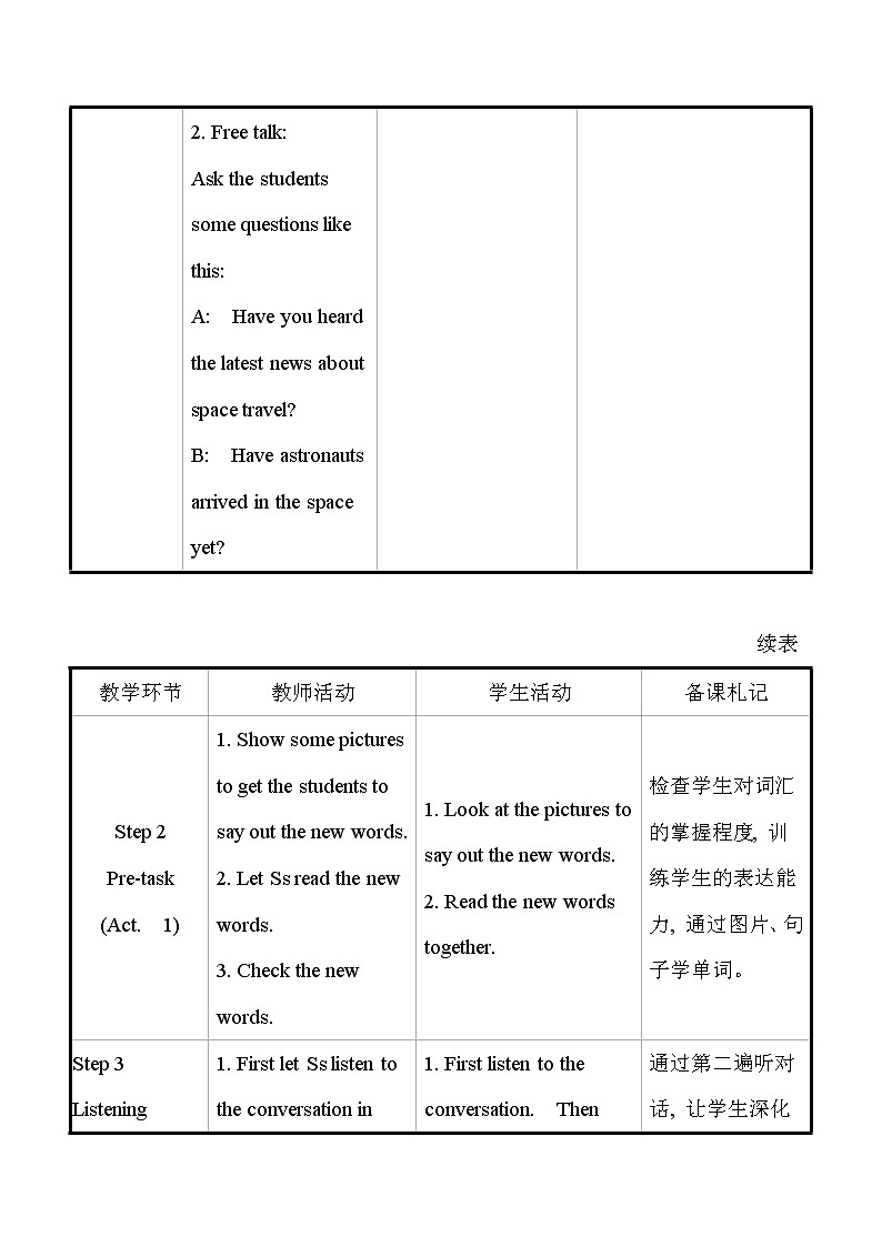 外研版英语 八年级下册 Module 3 Unit 1 Has it arrived yet 教案03
