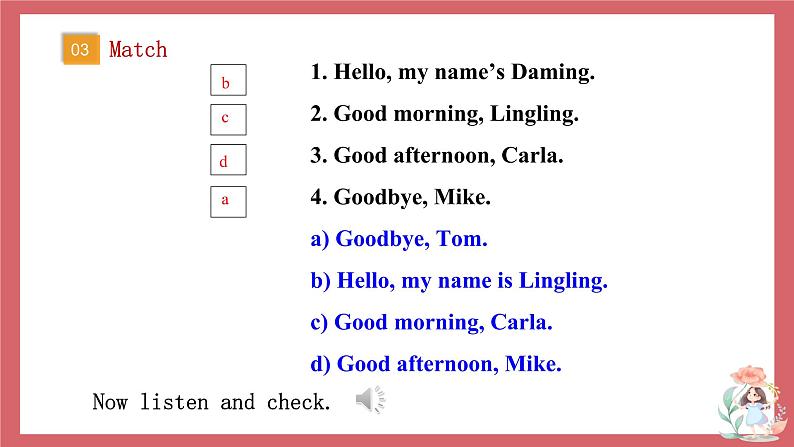 2021-2022学年初中英语七年级上册外研版Starter Module 1 Unit 1 Good mornig, Miss zhou.课件第6页