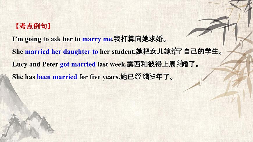 2021年春外研版英語中考復習第一輪知識點強化課件 8 七年級下冊 Modules 9~12第7頁