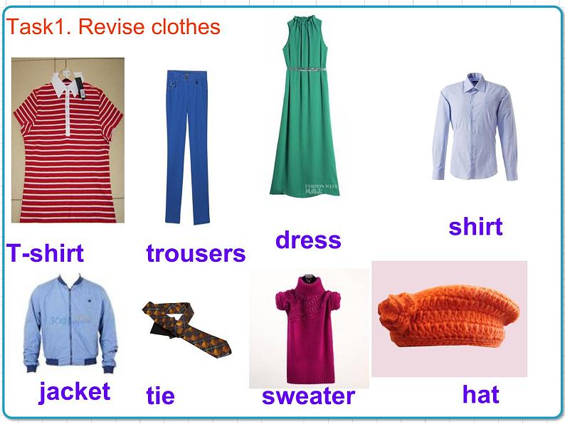 2021年初中英语牛津译林版(2012)七年级上册 Unit8 Fashion Task2 课件第2页