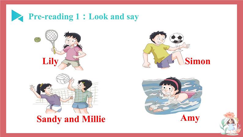 Unit 2 Let 's play sports 第2课时 reading (1) 课件 初中英语牛津译林版七年级上册(2021年)第3页