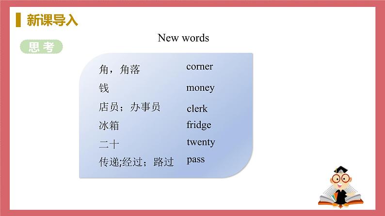 Unit 4 Lesson 23 The Corner Store 教学课件 初中英语冀教版七年级上册(2021年)06