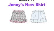 初中英语冀教版七年级上册Unit 2 Colours and ClothesLesson 7  Jenny's New Skirt授课ppt课件