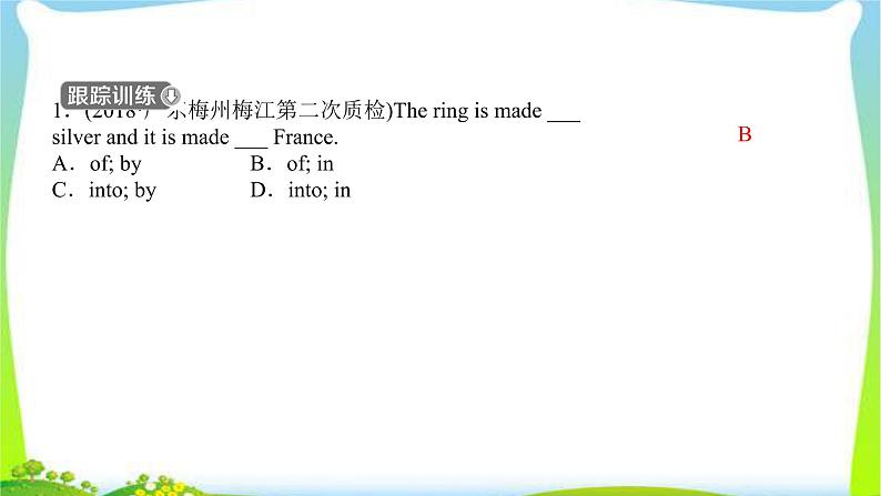 人教版英语中考总复习九年级Units5~6完美课件PPT05