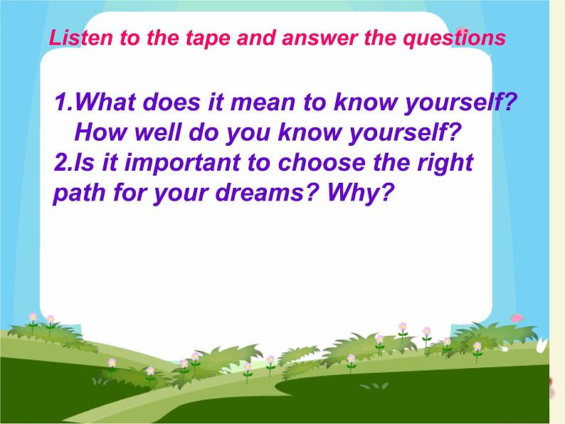 八年级英语上册 Unit 5 lesson 29 Our ambitions and dreams课件 (新版)冀教版第4页
