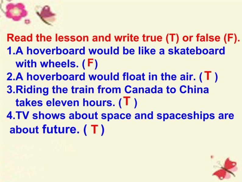 八年级英语上册 Unit 6 Lesson 35 Future Transportation课件 （新版）冀教版04