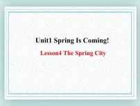 初中冀教版Lesson 4 The Spring City集体备课课件ppt