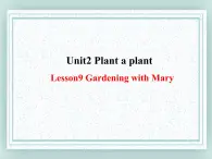 八年级英语下册 Unit 2 Lesson9 课件