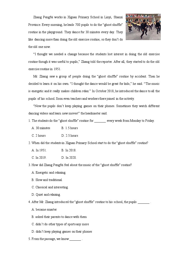 Unit 9 第3课时(Section B 1a—2b)测试卷练习-2022学年英语九年级下册人教版(Word含解析)02