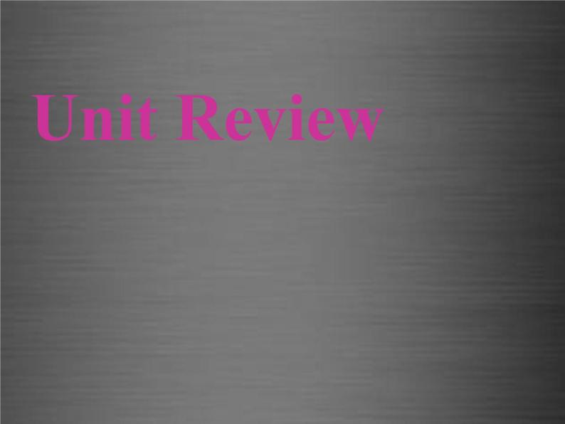 八年级英语上册 Unit 2 My Favourite School Subject review课件 （新版）冀教版01