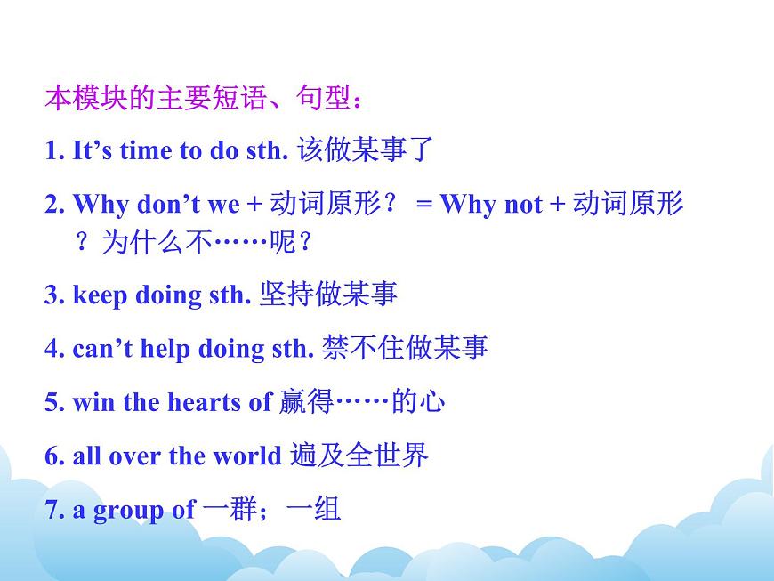 外研版新標(biāo)準(zhǔn)八下英語(yǔ)Module 5 Unit 3 Language in use.課件第4頁(yè)