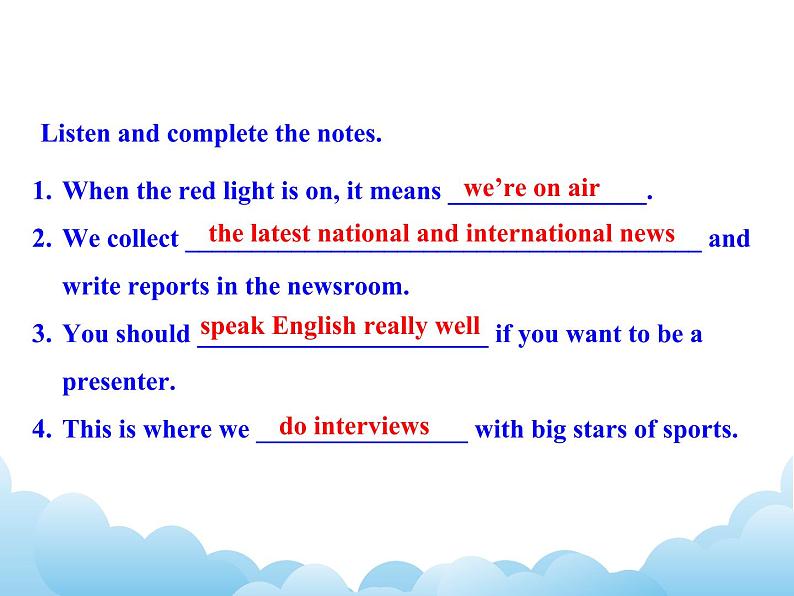 外研版新标准八下英语Module 10 Unit 1I hope that you can join us one day.课件第5页