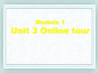 牛津译林版八下英语Unit 3 Online Tours课件7