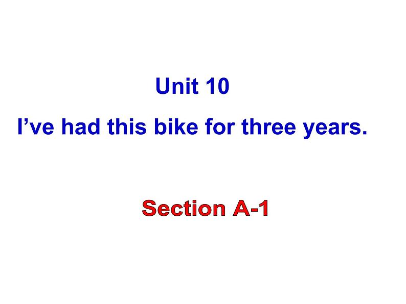 Unit10 SectionA 1a-2d 课件 2020-2021学年人教版英语 八年级下册01