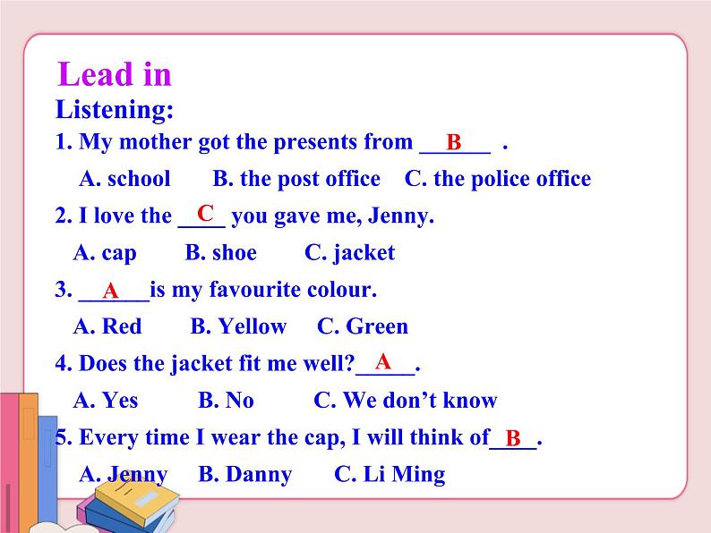 冀教版英语八年级上册 Unit 3 Lesson 18课件PPT02