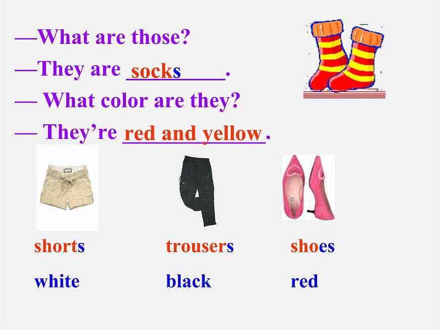 7【名師課件】Unit 7 How much are these socks Section A課件1第5頁