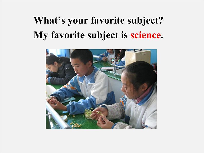 7【名师课件】Unit 9 My favorite subject is science Section A课件2第3页
