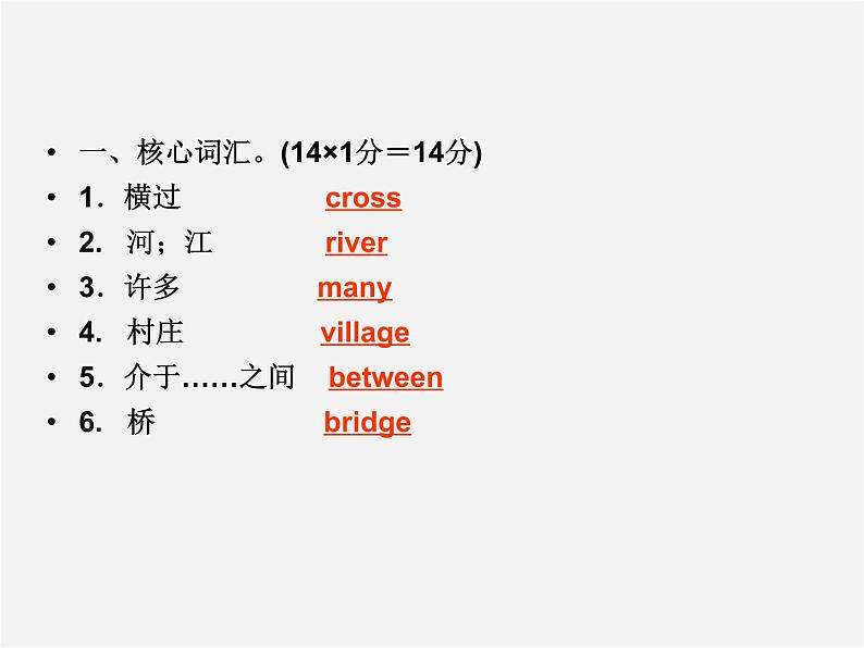【名师精品】4 Unit 3 How do you get to school Section B 2a-Self Check(预习导航+堂堂清+日日清)课件02