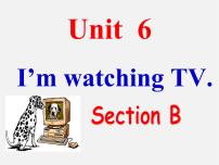 2020-2021学年Unit 6 I’m watching TV.Section B教学演示课件ppt