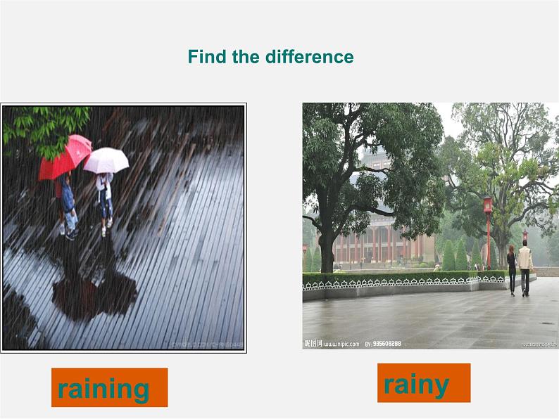 【名校精品】 2Unit 7 It 's rainingPeriod课件1第3页