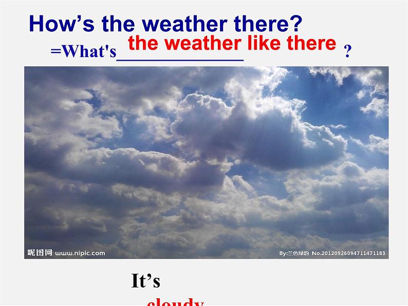 【湖北省】 Unit 7 It’s raining Section A(1a-1c)课件第7页