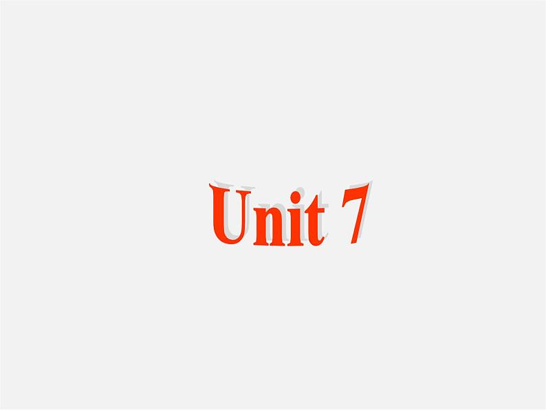 【陕西省】 Unit 7 It’s raining课件201