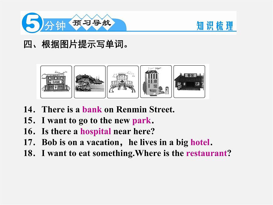 【名師精品】4 Unit 7 It’s raining！Section A 1a－1c（預(yù)習(xí)導(dǎo)航+堂堂清+日日清）課件第3頁